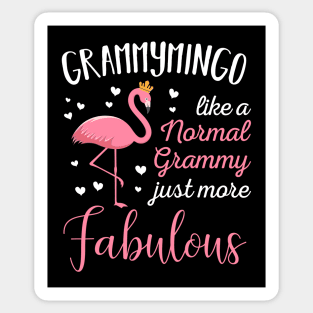 Grammymingo Pink Flamingo Mothers Day Gift Sticker